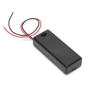 배터리 홀더 2xAAA - 커버 및 스위치 지원 (Battery Holder 2xAAA with Cover and Switch)